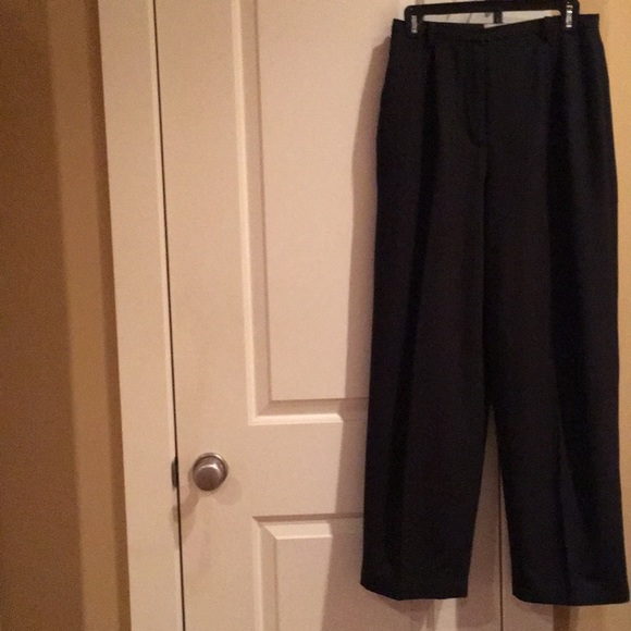 Size 6 Dark Grey Valerie Stevens Stretch Pants - Picture 1 of 6